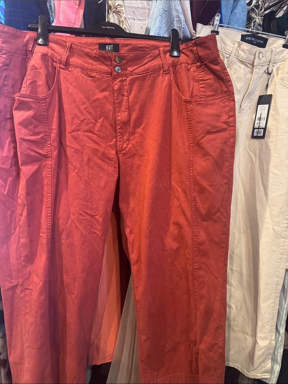 Kut from the Kloth • NWT $110USD High Rise Charlotte Crop Straight leg W23-26 - Picture 4 of 4